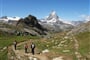 Švýcarsko - před námi Matterhorn
