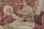 Itálie - Assisi - bazilika San Francesco, Izák žehná Jakubovi od Giotta
