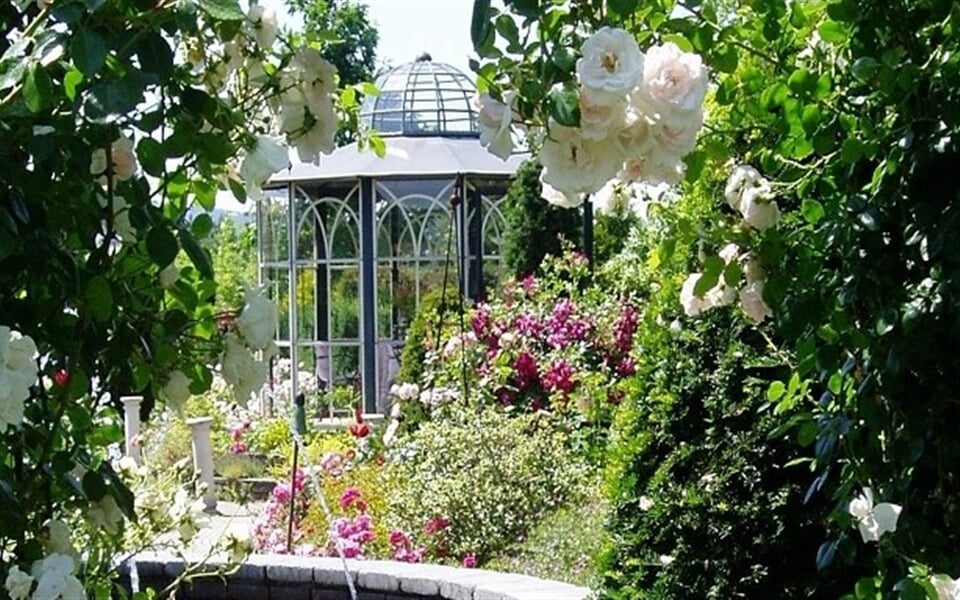 Rakousko - Kittenberské zahrady - Růžová zahrada