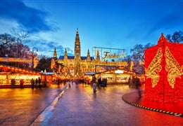 Vánoční trhy ve Vídni, Bratislavě, vánoční relaxace v lázních Velký Meder