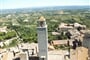Itálie - Toskánsko - San Gimignano z výšky