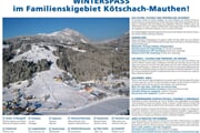 Kötsach - Mauthen lyžařské středisko
