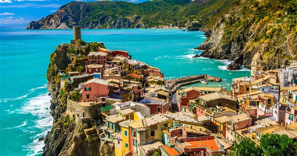 Itálie - Ligurská riviéra - Vernazza