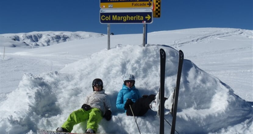 Erika tour - lyzovani Val di Fassa 10