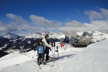 Erika tour - lyzovani Val di Fassa 14