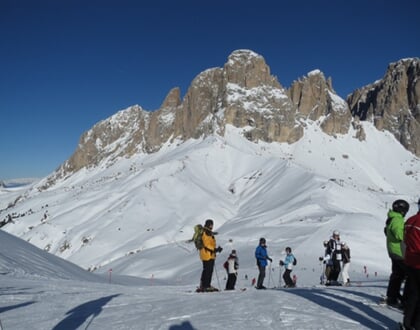 Erika tour - lyzovani Val di Fassa