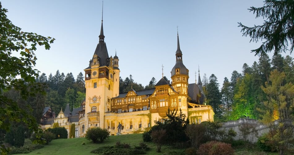 Poznávací zájezd Rumunsko - Transylvánie - zámek Peleš