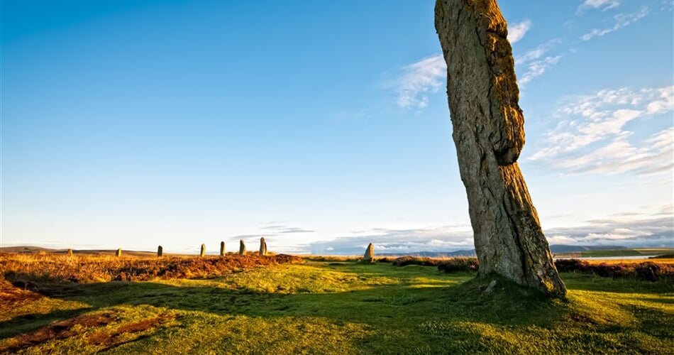 Skotsko - Mainland - Standing stones of Stenness