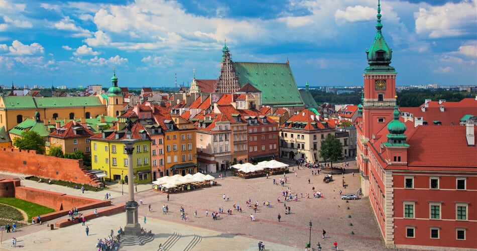 Varšava, hlavní město Polska