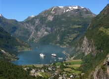 Norské fjordy - komfortněji do hotelu - letecky