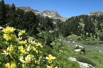 Národní parky Andorry a Pyrenejí - letecky