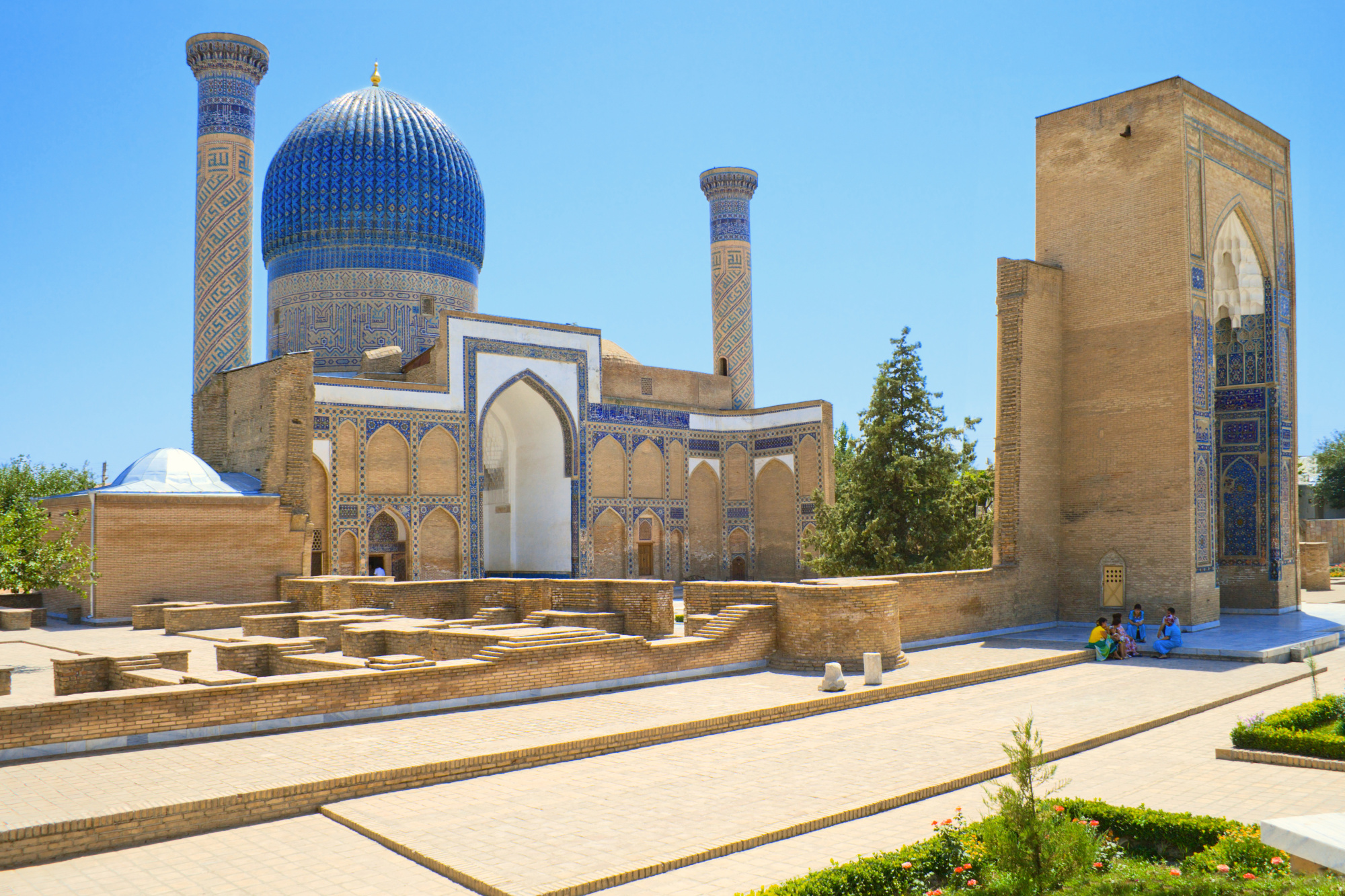 město Samarkand - mauzoelum GUR-EMIR