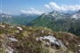 Rakousko - na vrcholu Rüfikopf a desítky vrcholů na všechny strany
