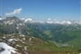 Rakousko - pohled z vrcholu Rüfikopf (2350 m)
