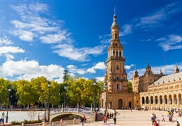 Španělsko - Andalusie, památky UNESCO letecky