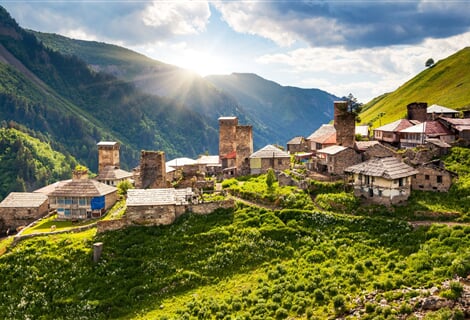 Gruzie s příjemnou turistikou