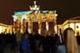 Německo - Berlín - Festival světel na Braniborské bráně