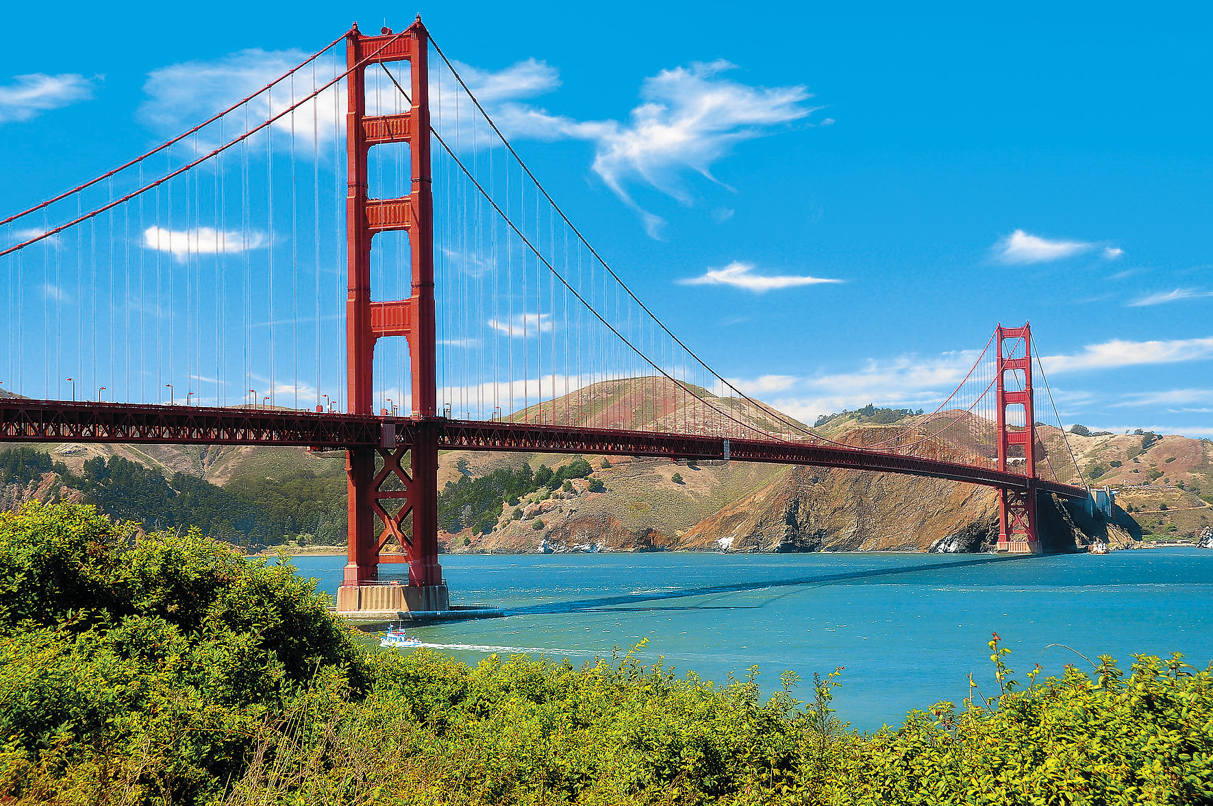 USA - San Francisco - most Golden Gate Bridge