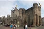 Belgie - Gent, Het Gravensteen, hrad z 12.stol, přestavěný
 ve 14.st.