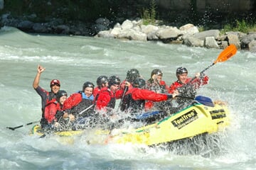 Rafting v Tyrolsku - Imsterschlucht