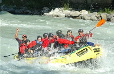 Rafting v Tyrolsku - Imsterschlucht