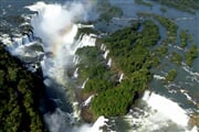 Ďáblův chřtán na Iguazú