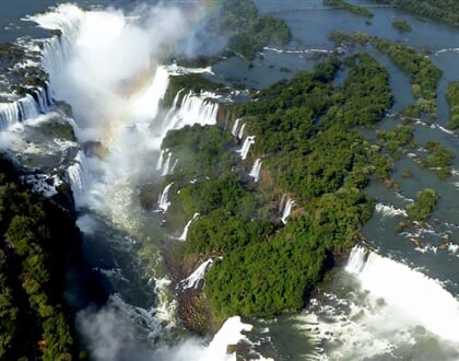 Ďáblův chřtán na Iguazú