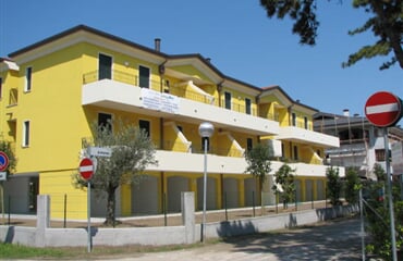 Bibione - Apartmány Villa Poli, komfortně zařízené apartmány