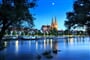 Německo - noční Regensburg