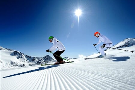 Lyžování ledovec Stubai