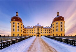 Popelčin zámek Moritzburg a advent v pevnosti Königstein