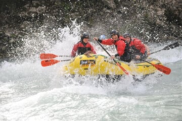 Rafting v Tyrolsku - Inn+Ötztaler Ache, Adventure rafting