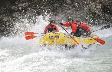 Rafting v Tyrolsku - Inn+Ötztaler Ache, Adventure rafting