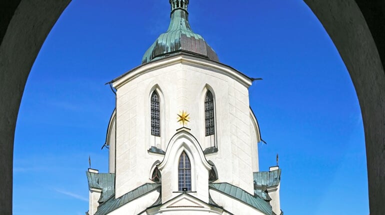 Zelená Hora - kostel sv. Jana Nepomuckého