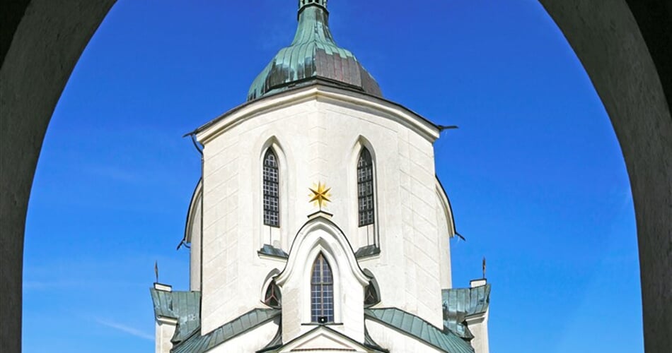 Zelená Hora - kostel sv. Jana Nepomuckého
