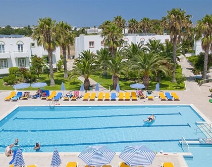 Hotel Alexandra Beach - Kos: fotografie vybavení exteriérů a interiérů ubytování.