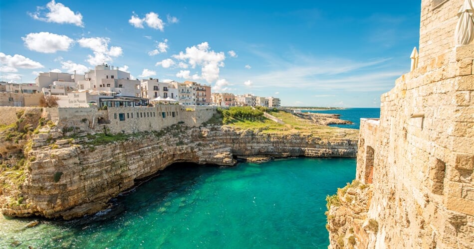 Poznávací zájezd Itálie - Apulie, Polignano a Mare