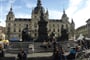rakousko - Štýrsko - Graz, Hauptplatz s památníkem arcivévévody Jana a radnicí