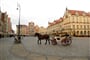 Polsko - Vratislav (Wroclaw), hlavní náměstí, tzv. Rynek, 213x178 m, jedno z největších v Evropě