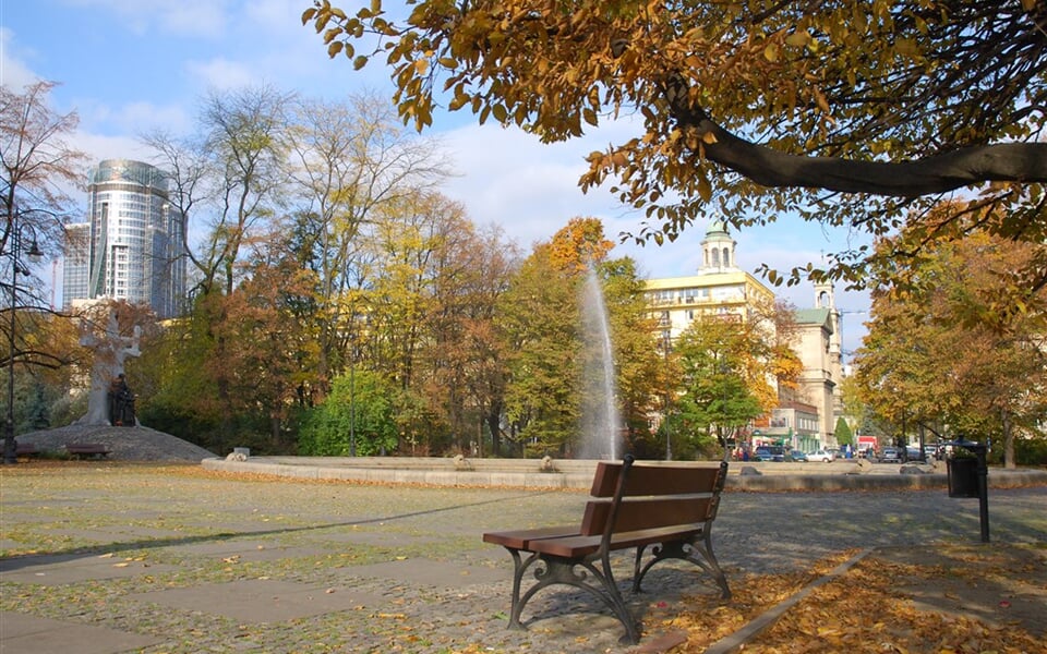 Polsko - Varšava - kouzlo podzimu ve Varšavě (foto Lukáš Zedníček)
