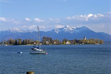 CHIEMSEE - bavorské moře a Zámek Herenchiemsee (ROS)