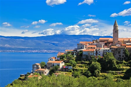 Chorvatsko na kole - čtyři ostrovy severního Jadranu - hotel