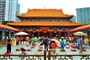 Hongkong - čínský chrám Wong Tai Sin