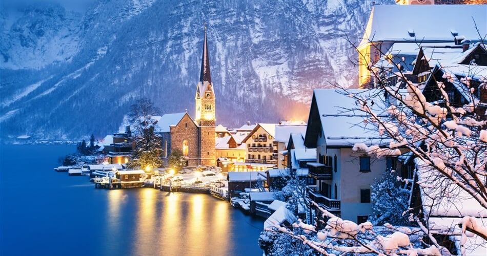 Rakousko - vánoční Hallstatt