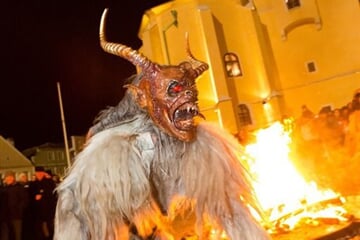 Krampus v Bad Goseirn a Advent v Solné komoře