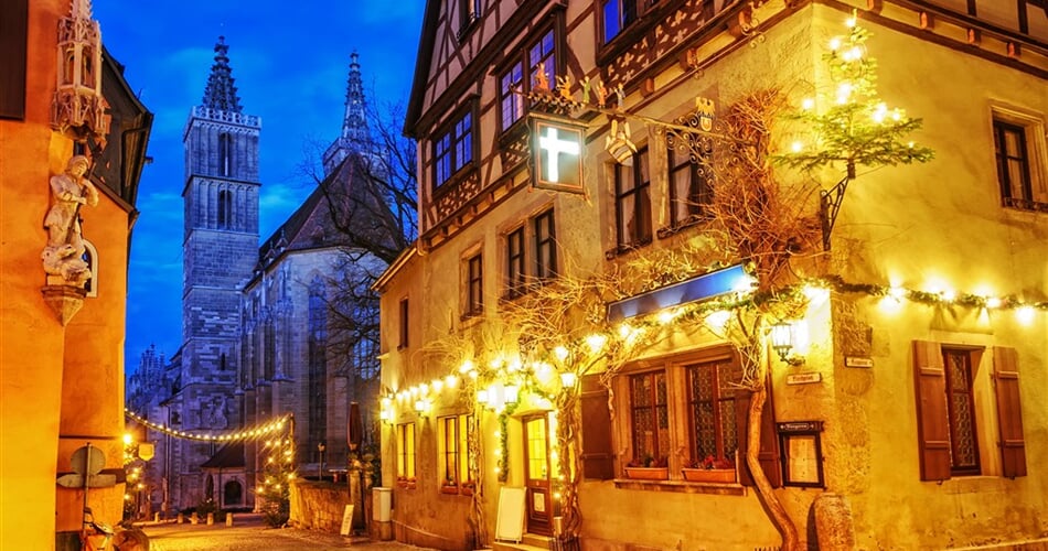 Rothenburg o Vánocích