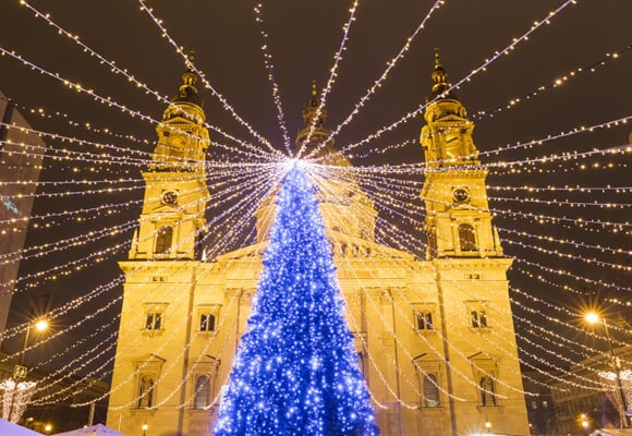 Advent v Budapešti + Tropicarium + lázně Széchenyi