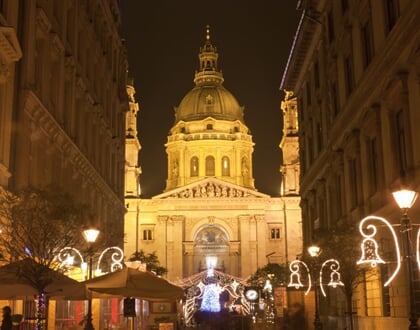 Adventní Budapešť