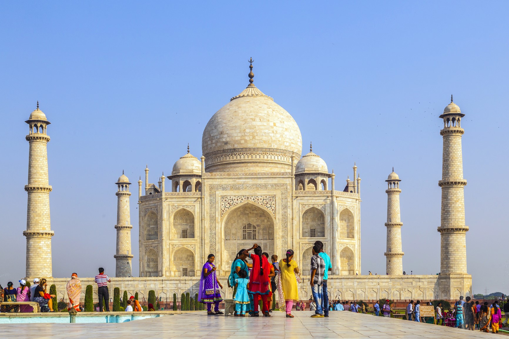 chrám lásky Taj Mahal