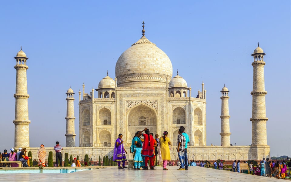 chrám lásky Taj Mahal